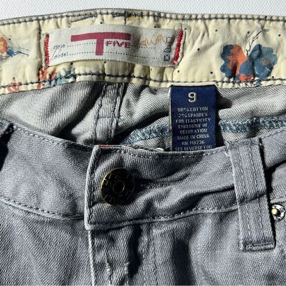 T Five Gray Denim Jeans Size 9, SKU: 45-4285 - Picture 3 of 8